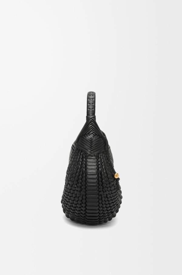LOEWE Diamond Hobo Bag in Black Nappa Calfskin - Image 2